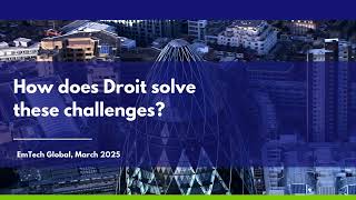 Droit’s Ashley Smith at EmTech Global 2025