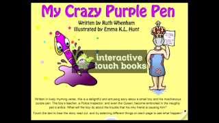 My Crazy Purple Pen - Interactive Touch Books