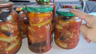 ЛЕЧО ИЗ БАКЛАЖАНОВ И ПЕРЦА. САМЫЙ ВКУСНЫЙ САЛАТ НА ЗИМУ. АВГУСТ 2023