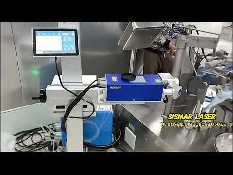 UV laser marking machine | Online flying laser marking machine