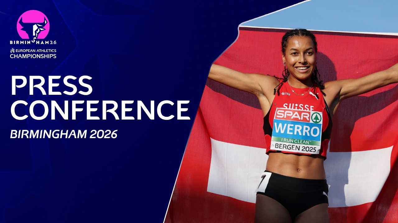 European Athletics Championships Birmingham 2026 | Official Press Conference