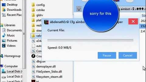 how to download and install cs 1.6 aimbot cfg 100% working