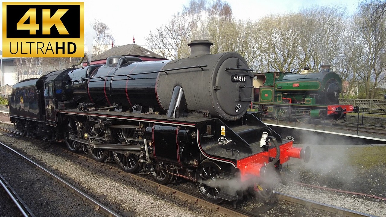 Keighley & Worth Valley Railway Steam Gala 2025 KWVR Locomotive Train Spotting West Yorkshire UK 🇬🇧2