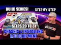 Tamiya Manta Ray - Steps 29 to 31 - Chassis and Installing the R/C Equipment