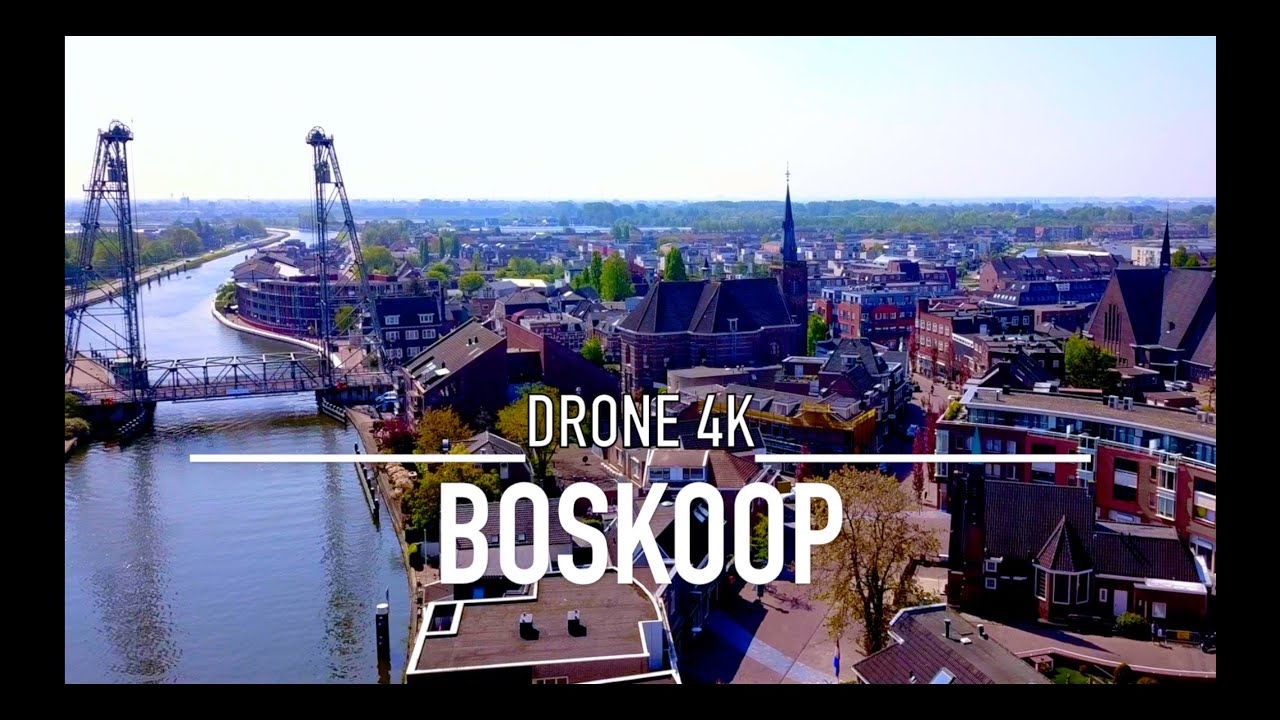 BOSKOOP by Drone 4K The Netherlands Nederland Ultra HD