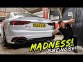 WE CREATED A MONSTER!! INSANE BESPOKE EXHAUST SYSTEM MODS!!