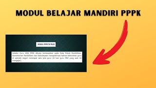 Modul Belajar Mandiri PPPK Tahap 3 Guru TK PAUD