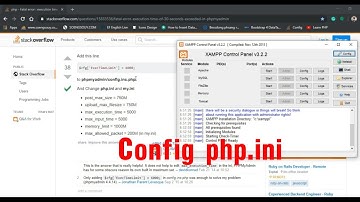 How to config php.ini standar | In XAMPP