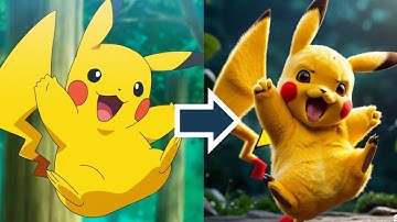 Convert 2D Cartoons to 3D Images using AI