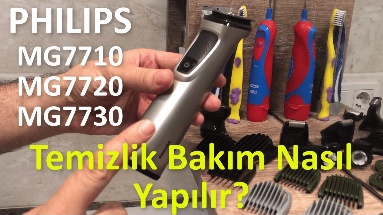 Philips Mg7730 15 Erkek Bakim Seti Inceleme Youtube