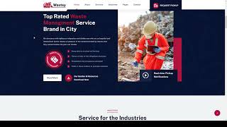 Wastey - Waste Pickup and Disposal Services HTML Template waste food garbage pickup