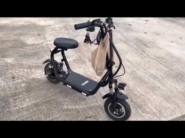 SKRT Scooter Électrique 350W 48V 18,6 Miles Batterie Longue Portée Pliable  Facile à Transporter Conception Portable, Scooter Électrique Adulte Jusqu'à  18 MPH Scooter De Banlieue Noir