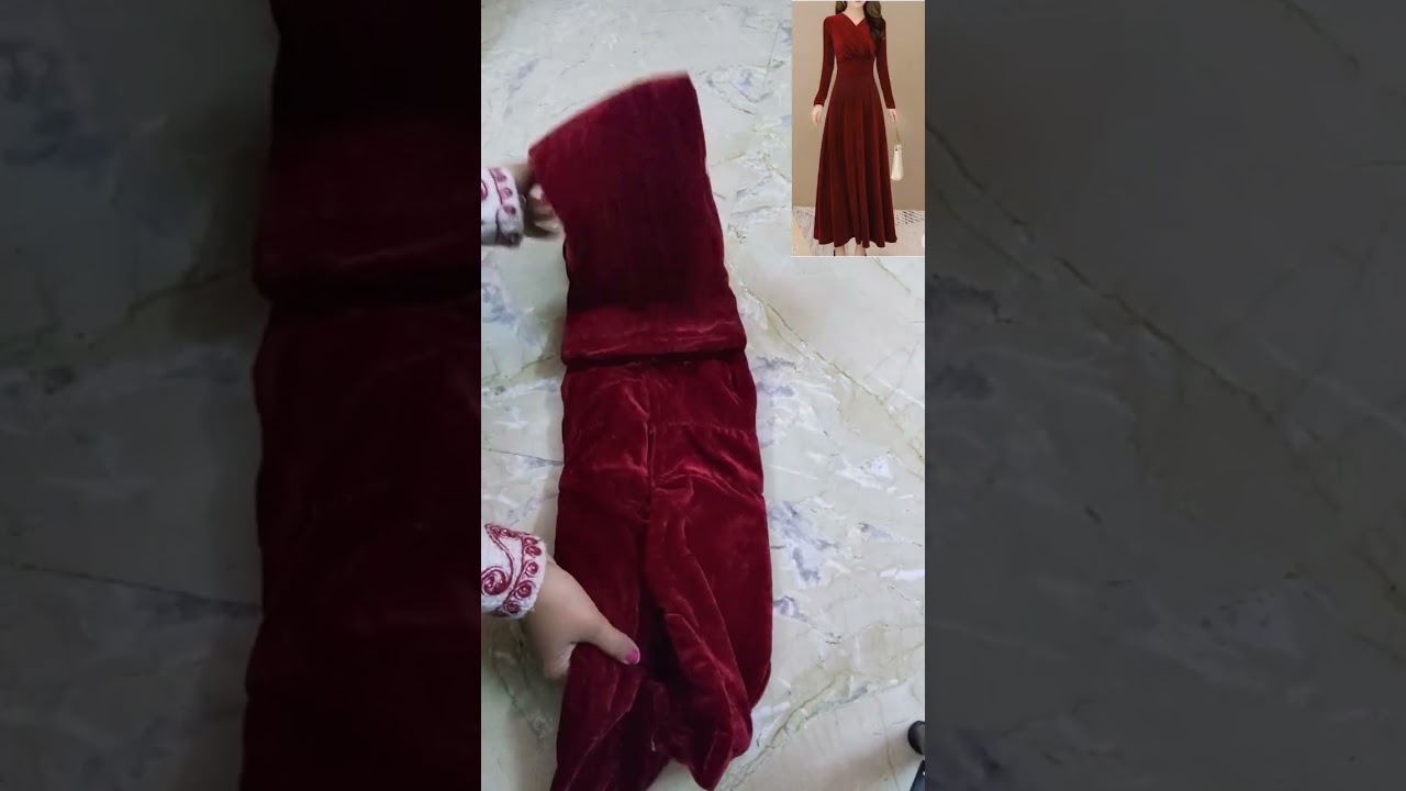 Velvet Dress unboxing😍 just ₹ 360🤩 