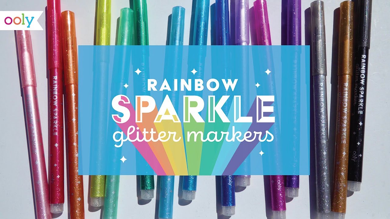 Glitter Markers, Sparkle Markers