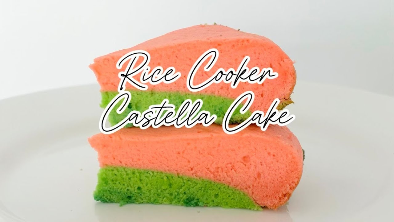 [For Beginners] Easy Rice Cooker Castella Cake Again [TURN ON CC] - YouTube