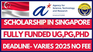 How to Apply for Singapore International Graduate Award (SINGA) 2025 Fully Funded PhD Opportunities