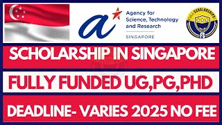 How to Apply for Singapore International Graduate Award (SINGA) 2025 Fully Funded PhD Opportunities