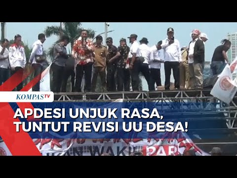 Minta Revisi UU Desa Nomor 6 Tahun 2014, APDESI Demo dan Tuntut 4 Poin Ini!