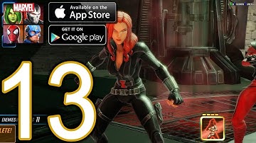 MARVEL Strike Force Heroes Android iOS Walkthrough - Part 13 - Nexus Chapter 1
