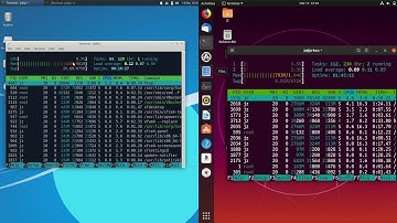 Xubuntu 19.10 vs Ubuntu 19.10 RAM COMPARISON VIDEO