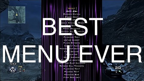 [MW2/PS3] R3FLEX v2 |Best Backup Mod Menu Ever|