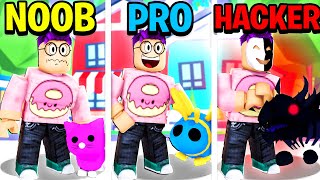 Can LankyBox Beat The NOOB vs PRO vs HACKER Challenge in ADOPT ME!? (ALWAYS HATCH LEGENDARY PETS!?)