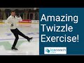 Amazing Figure Skating Exercise to Practice your Backward Twizzles!