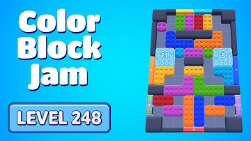 Color Block Jam Level 248 Solution Walkthrough