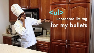 HTML List Tags produced by Diane Presler