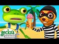 Weasel Steals the Ice Cream | Gecko&#39;s Garage | Trucks For Children | Cartoons For Kids