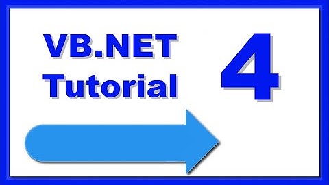 VB.NET Tutorial 4 - Zeitgeber, Textfelder und Inputboxen