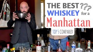 The Best Whiskey For A Manhattan Top 5 Most Recommended Whiskeys Youtube