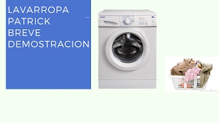 Lavarropa Patrick clase AA