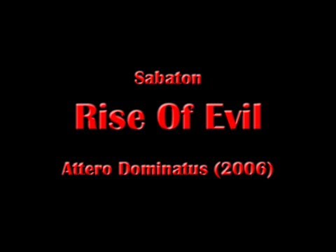 Sabaton - Rise Of Evil (Lyrics English & Deutsch)