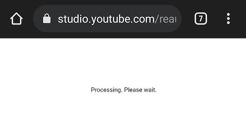 processing please wait youtube monetization problem