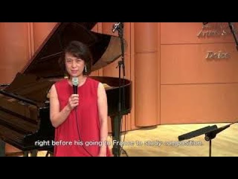 Rie Shimizu play Akira Tamba "Sonata for flute and piano"／清水理恵 plays 丹波明：フルートとピアノのためのソナタ