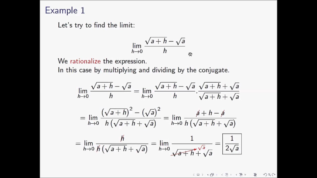 Solving Limits: Intuition and Examples of All Types of Limits