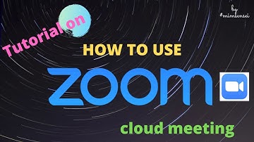 How to use Zoom Meeting Apps