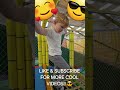 Through the soft play with Mim!