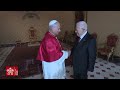 Pope meets with Palestinian President, says action on Gaza is 'urgent', novembre 6th 2025