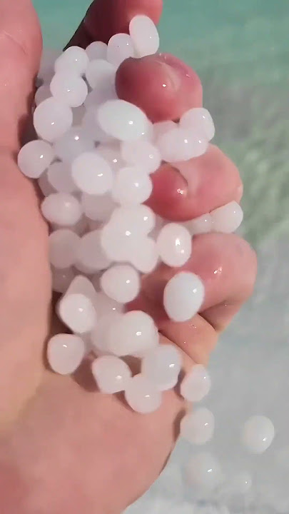 White Balls on a beach
