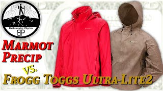 Great Budget Rain Jackets: Marmot Spectra / Precip vs. Frogg Toggs Ultralite 2