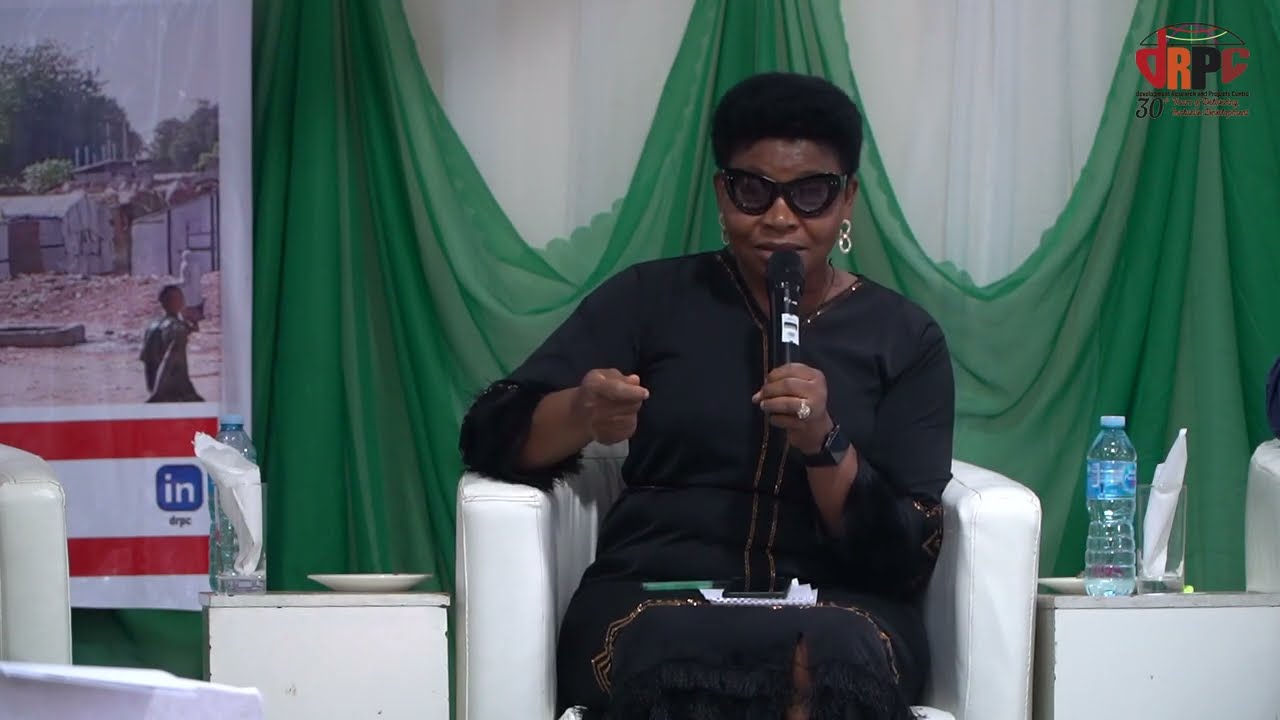 CPAN-dRPC Workshop: A Clip of Panel discussion with Rep of Hon Commissioner, MoSWC&WA Anambra State