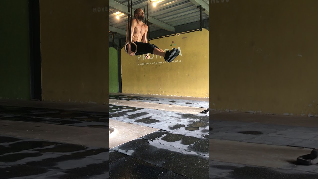 L Sit on Rings YouTube