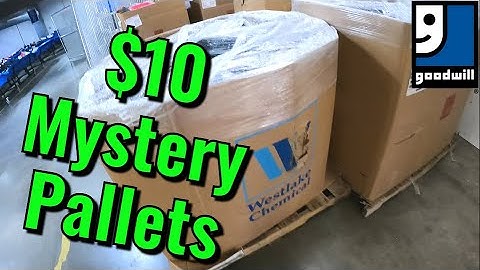 I BOUGHT 2 GOODWILL MYSTERY PALLETS FOR $20 | WHAT'S INSIDE?