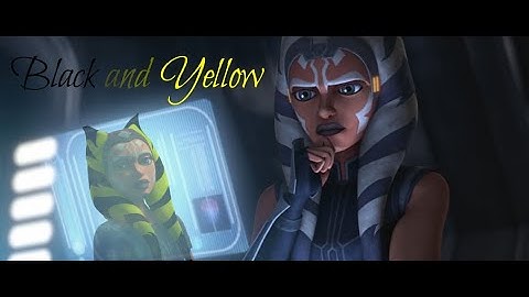 Ahsoka Tano - Black and Yellow