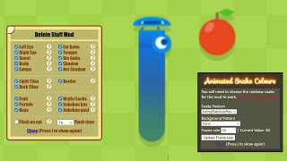 [Outdated] Tutorial - Google Snake Delete Stuff Mod and Animated Snake Colours