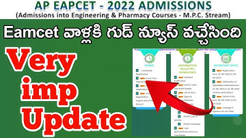 Ap eamcet 2022||Ap eamcet good news to students 2022||Payment status Updates||Must watch
