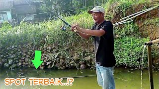 Mancing ikan pake sosis, ternyata jitu juga