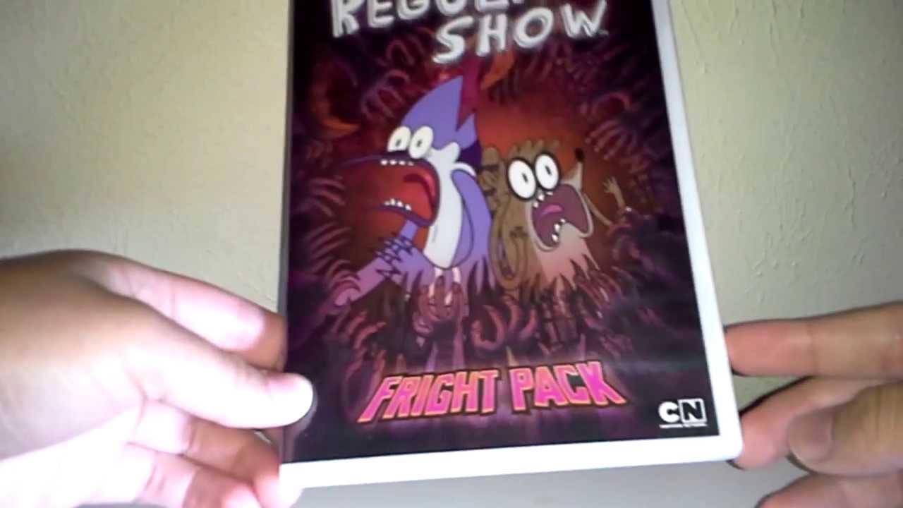 Regular Show Fright Pack DVD Cartoon Network Animation Comedy Terror Tales  Park